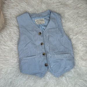 Boys seersucker vest